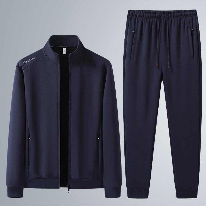 Fashion | Herren Sportanzug mit Stehkragen und Reißverschluss