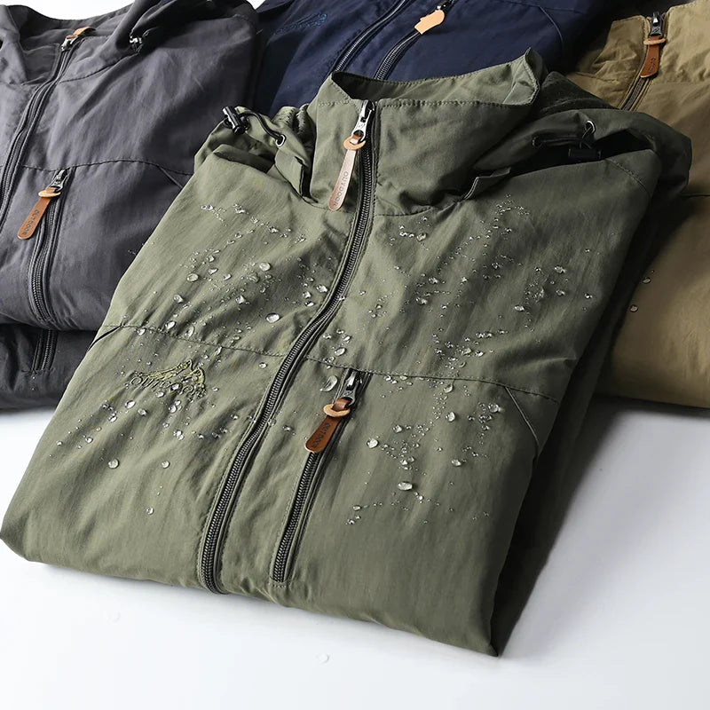 Markus | Stilvolle und Wasserfeste Herren Windjacke