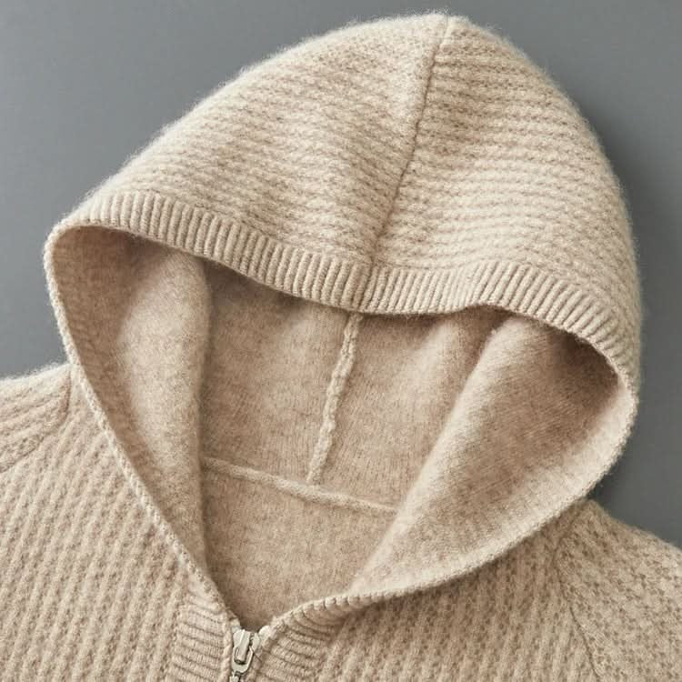 Sorrento | Cashmere Zip Hoodie – Luxuriöse Leichtigkeit für Herren