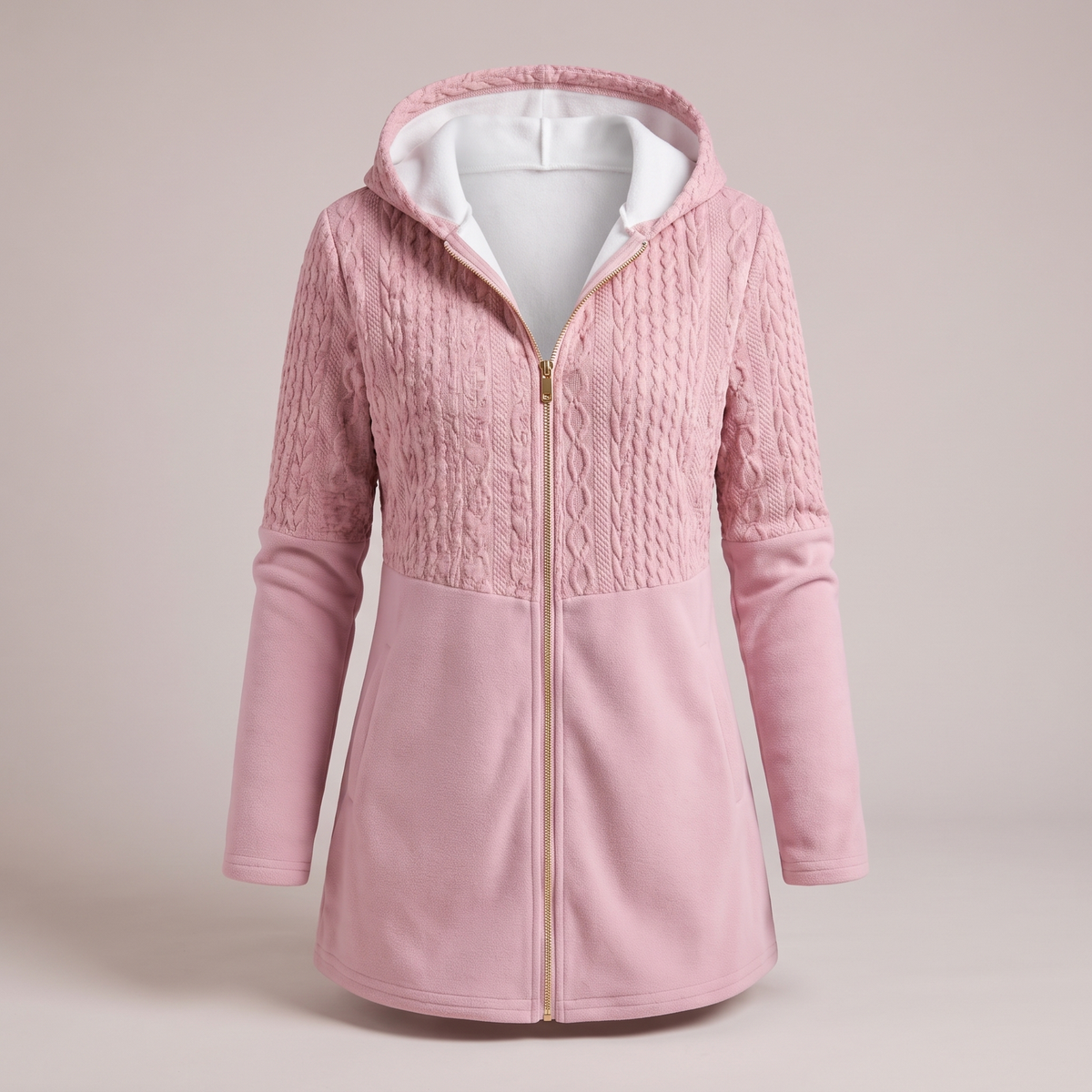 Cecily | Longline Knit Cardigan – Bequeme Mid-Length Form für Frauen