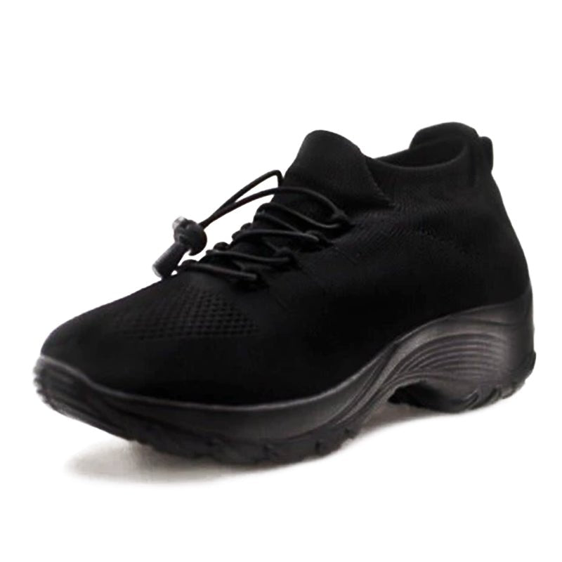 Claudia | Komfortable und stützende Orthopädische Knit-Plateau-Sneaker