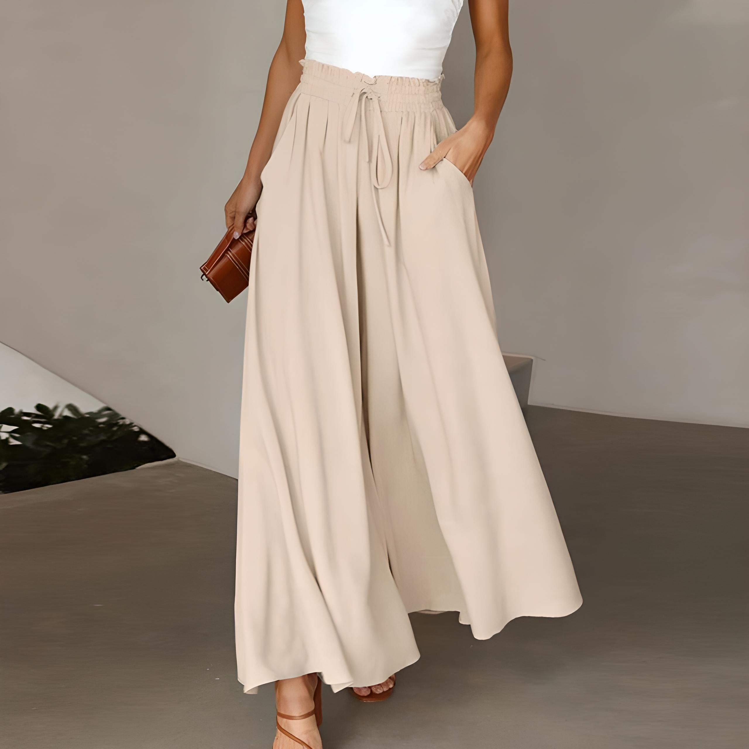 Emily | Elegante und bequeme Weitbein Hose