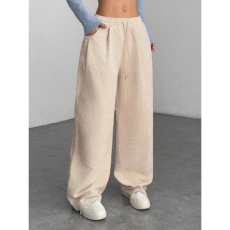 Georgina | Wide-Leg Pants – Relaxed Style for Everyday Wear