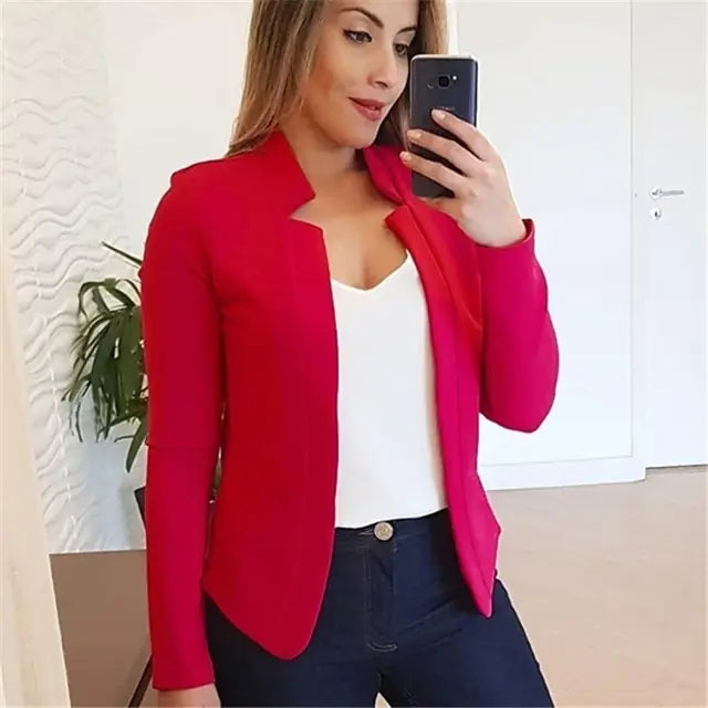 Sara | Eleganter und drapierter Blazer mit Gürtel