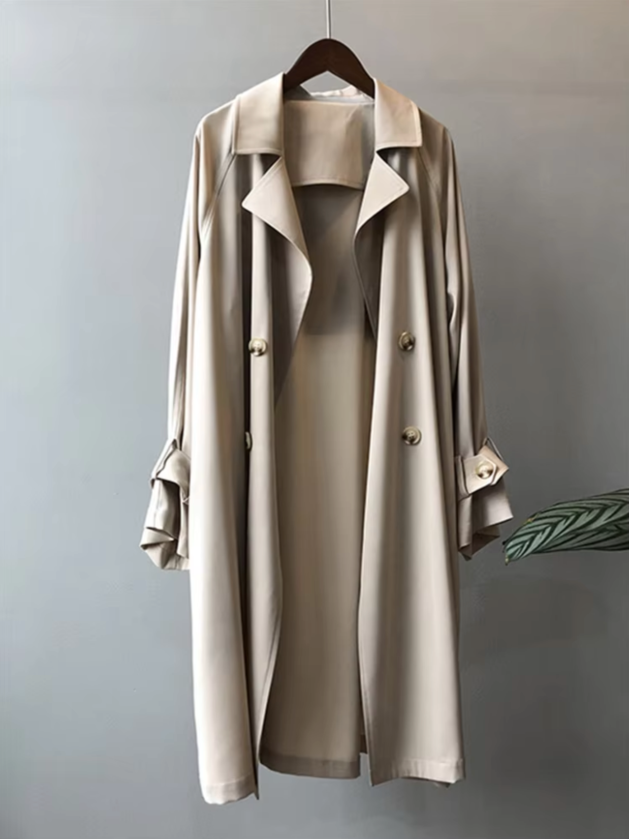 Juliane | Langer wasserfester Trenchcoat für Frauen