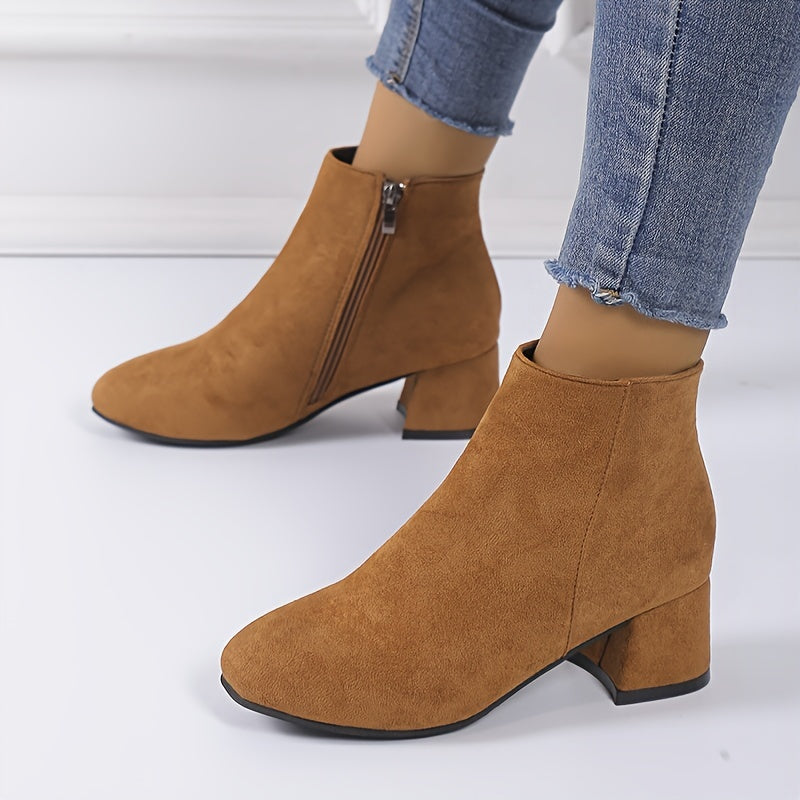 Emilia | Vielseitige Chelsea Stiefeletten mit niedrigem Absatz