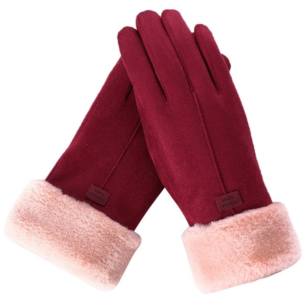 Drune | Fleece Gloves – Stylish Winter Accessory for Women