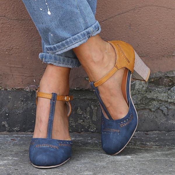Marcella | Block-Heel Mary Janes – Zeitloser Stil für Frauen