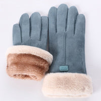 Eleonora | Luxuriöse und Warme Wildlederhandschuhe