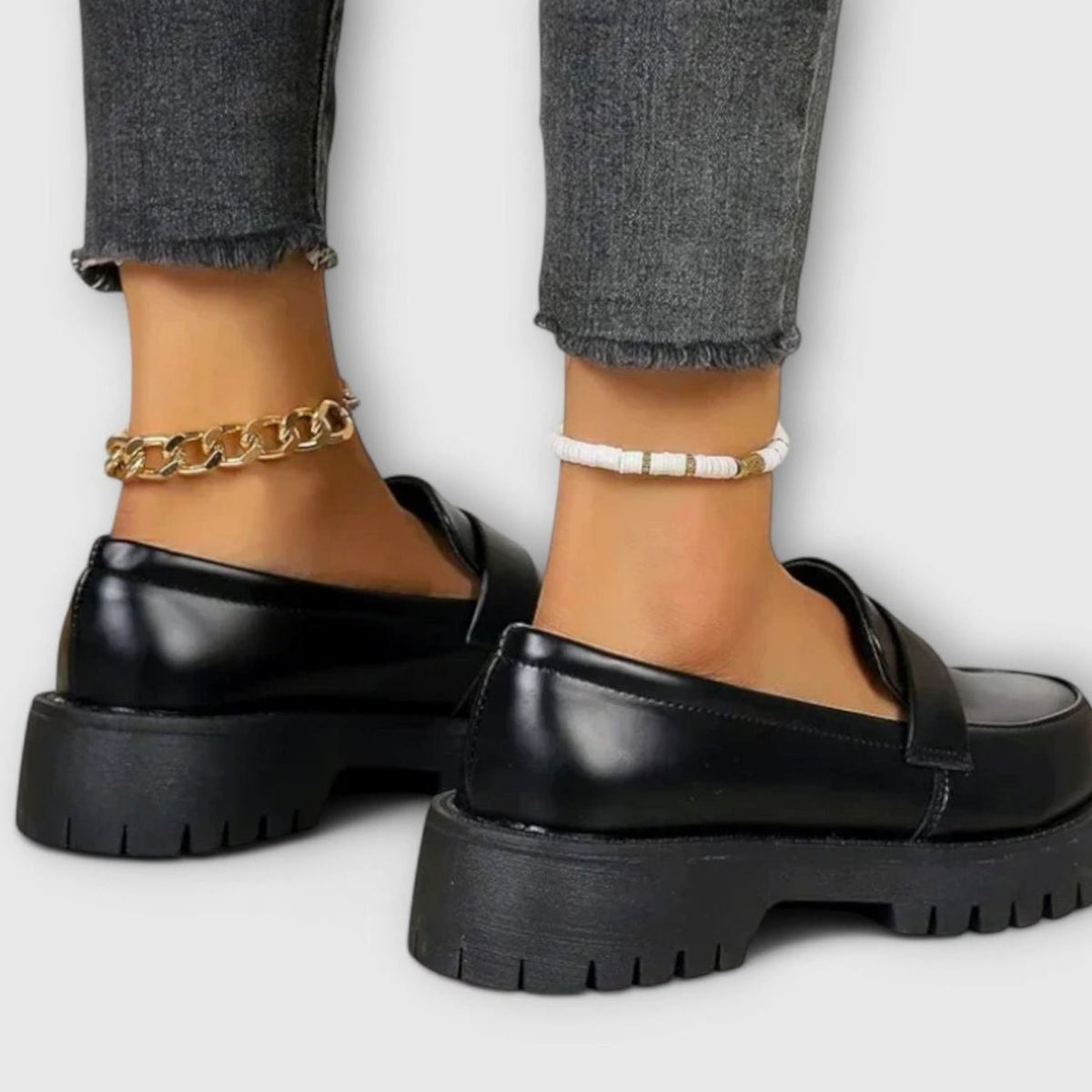Greta | Plateau-Loafer mit orthopädischer Sohle – Chunky Look für Damen