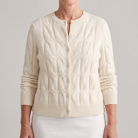 Nora | Elegante und Weiche Damen Strick Strickjacke