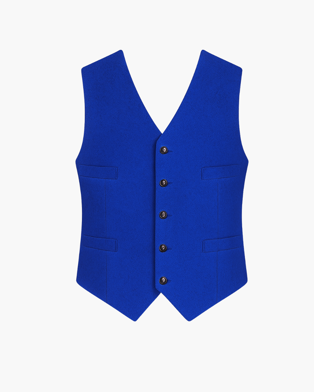 Schlanke Anzugsweste mit Knopfleiste
