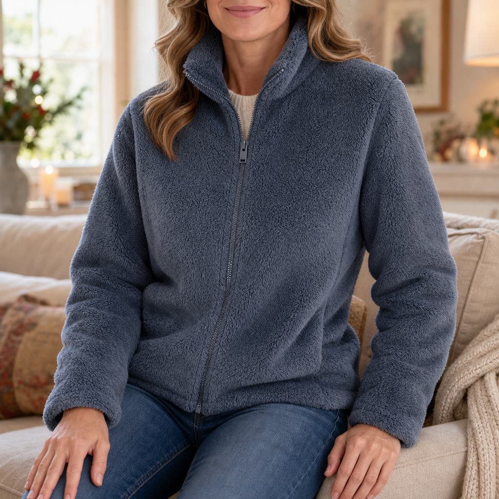 Velora | Fleecejacke mit Stehkragen – Warm und Bequem für Frauen