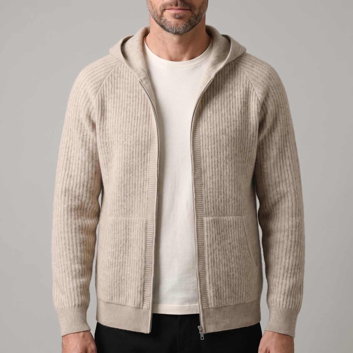 Arven | Wolle Hoodie – Leicht und Atemberaubend für Männer