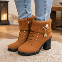 Alessia | Elegante und bequeme Damenstiefel mit Blockabsatz