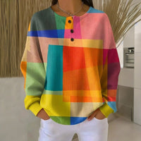 Diana | Farbenfroher und Stilvoller Damen Pullover