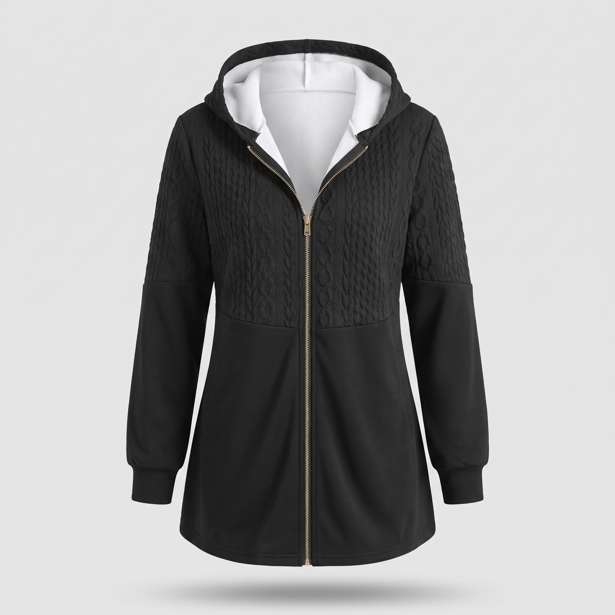 Cecily | Longline Knit Cardigan – Bequeme Mid-Length Form für Frauen