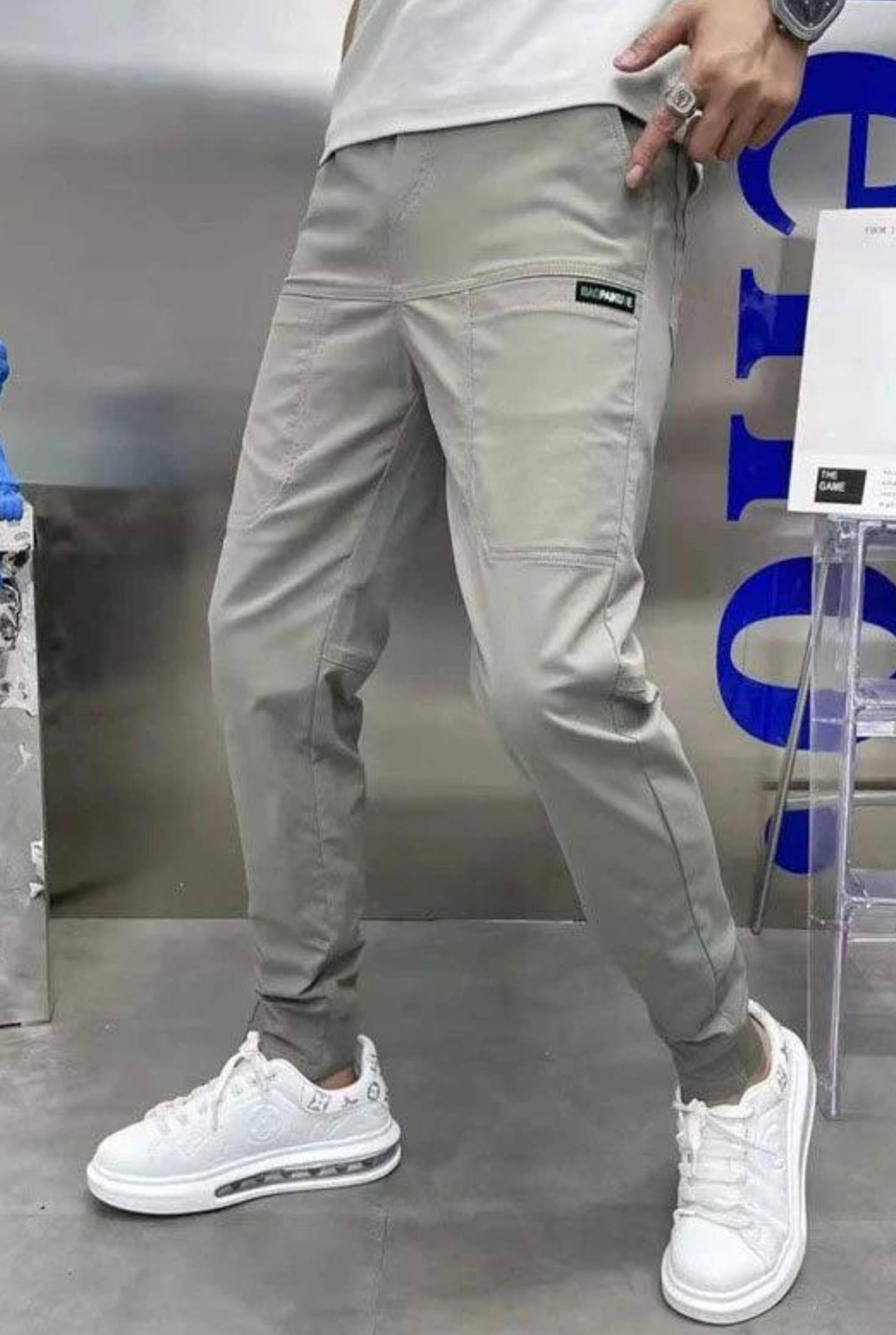 Lucas | Flexible und elegante Herren Stretch Cargohose
