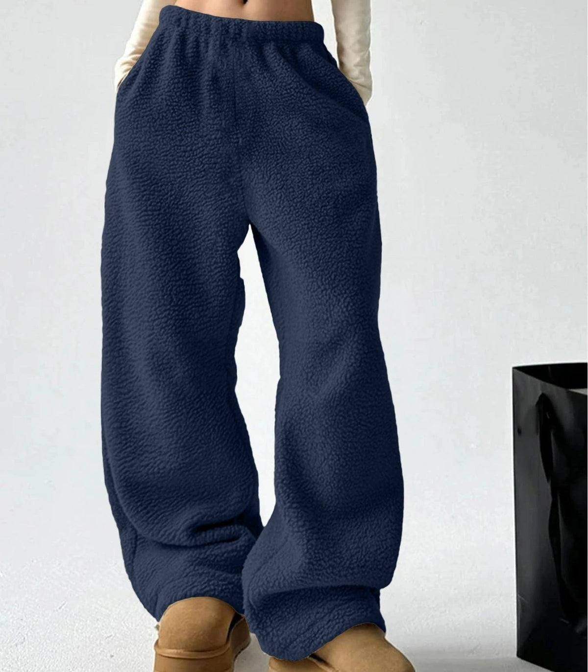 Woven | Fleece Pants – Relaxed Fit for Women