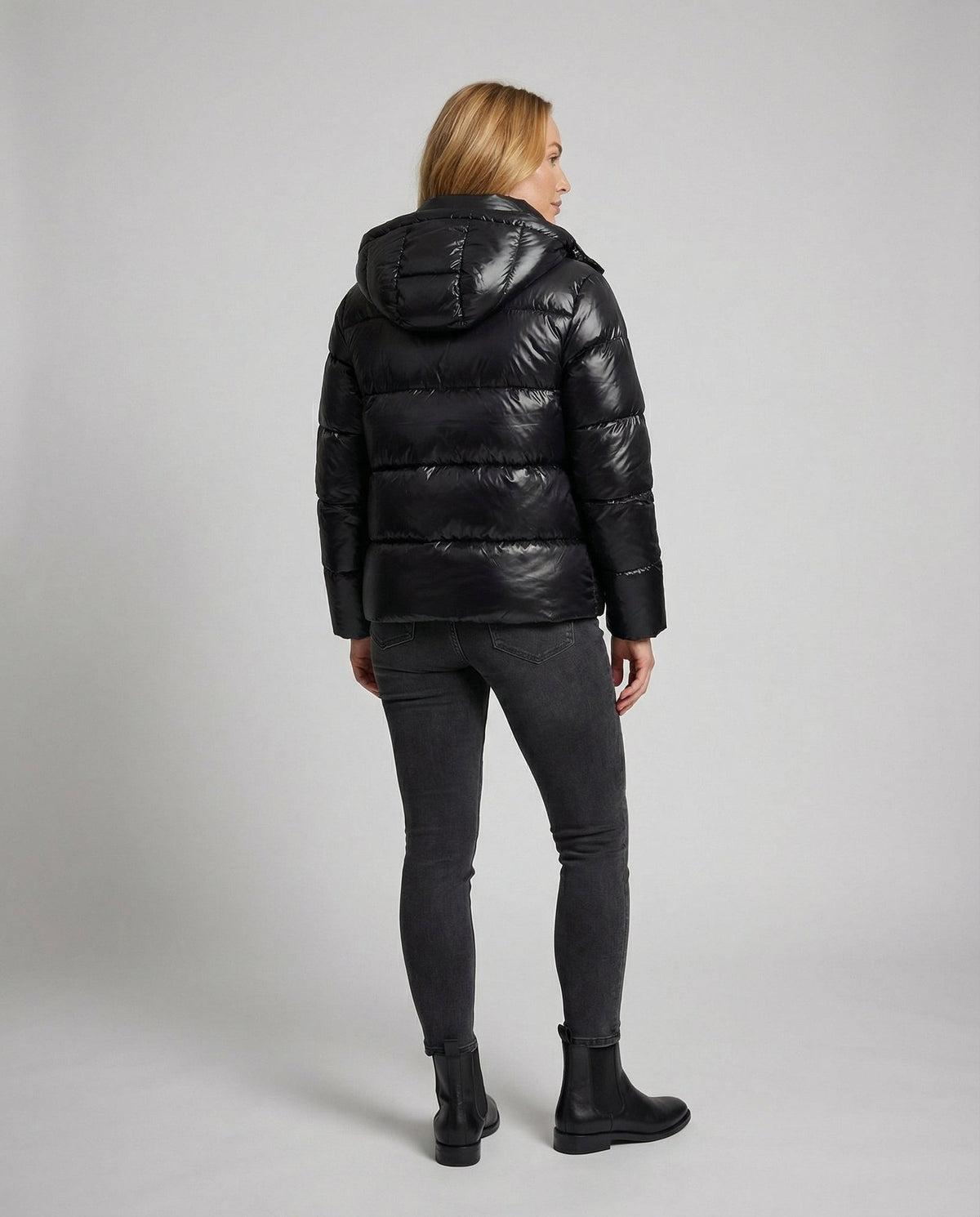 Drune | Damen Steppjacke – Lässiger Loose-Fit mit Kapuze