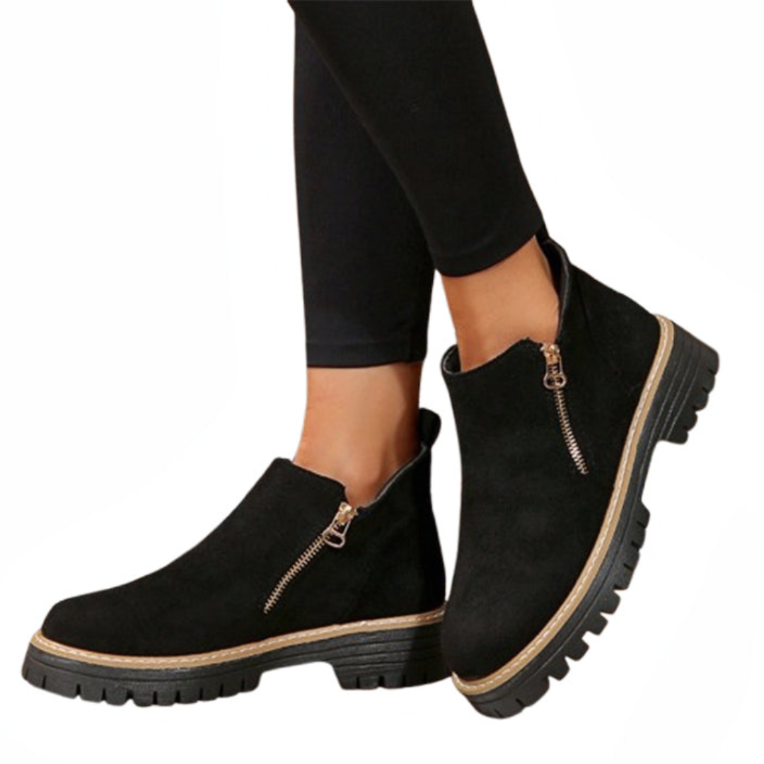 Amelia | Moderne und bequeme Plateau Stiefeletten