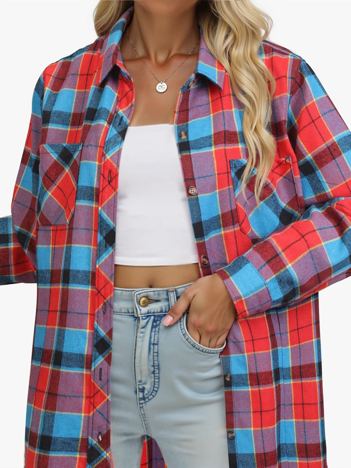 Everly | Buffalo Check Shirt – Cozy and Timeless Style for Women