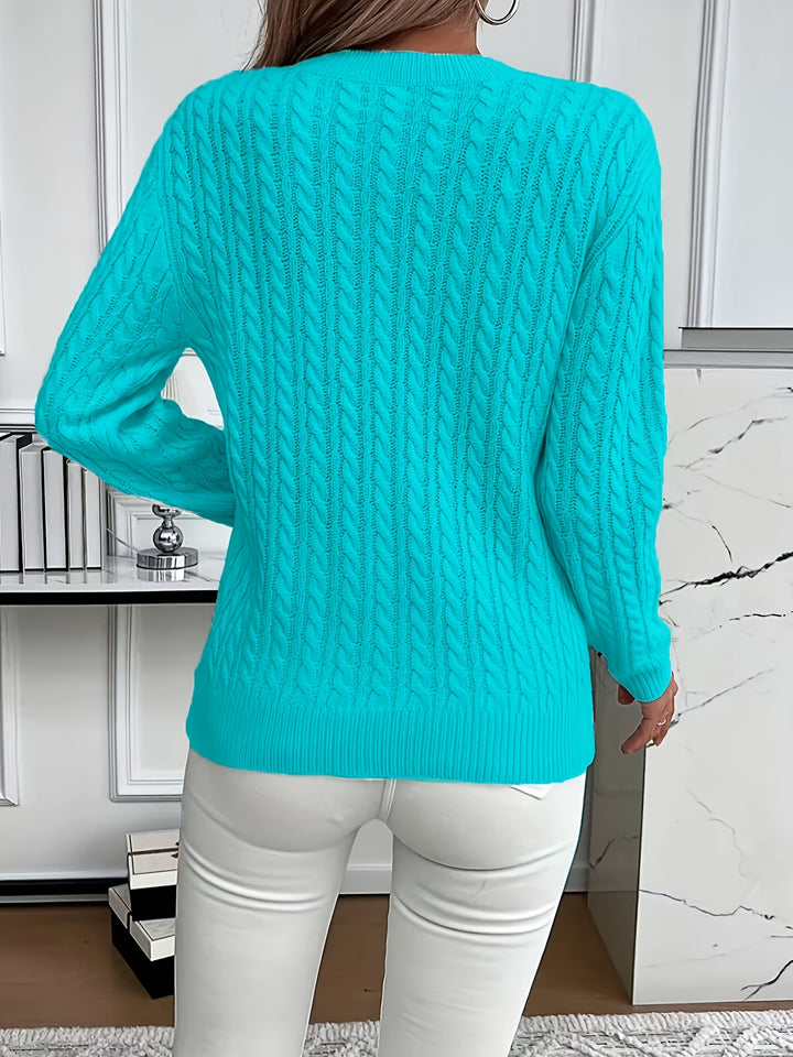 Lena | Moderner Und Weicher High-Low Strickpullover