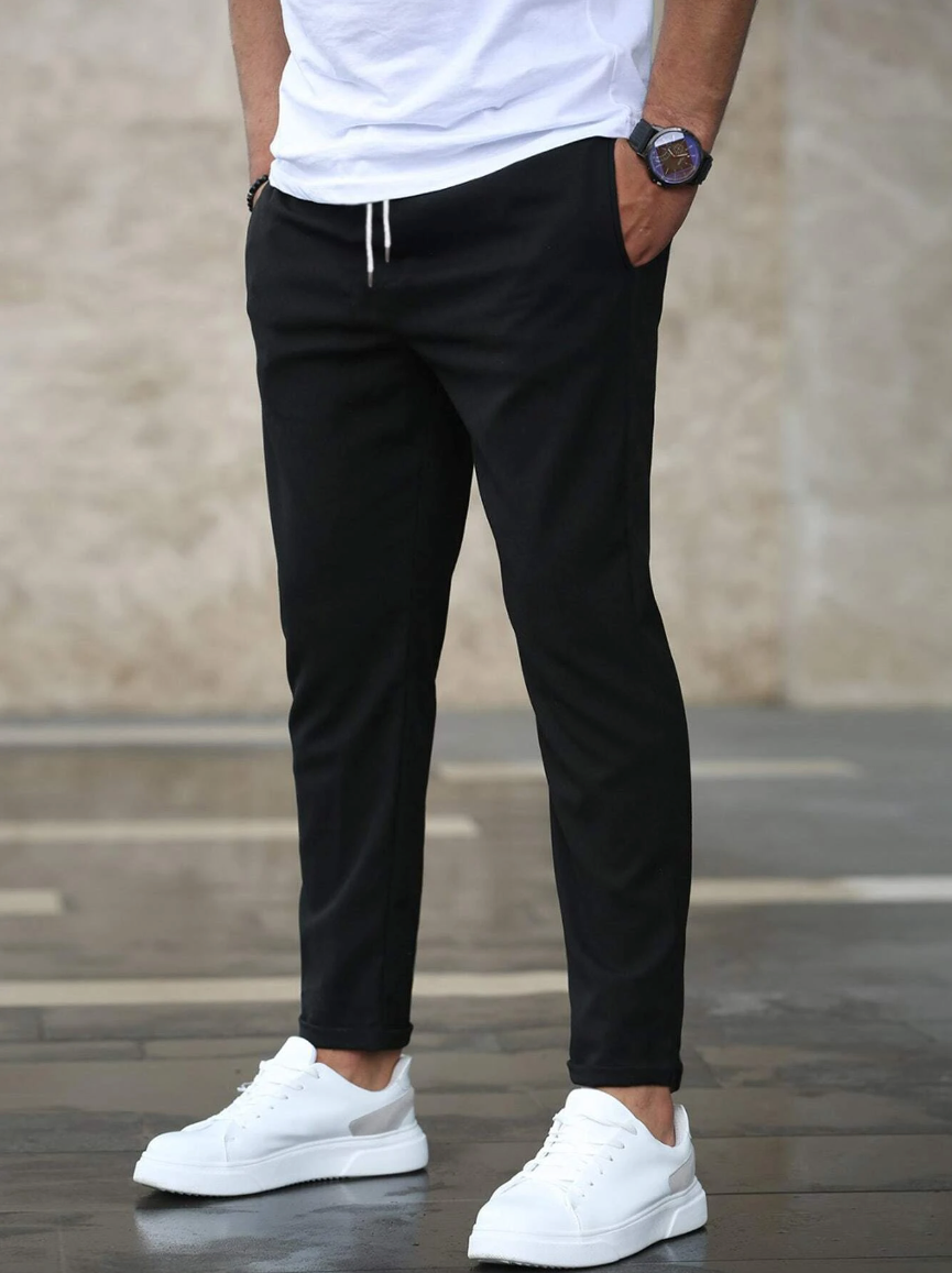 Liam | Stretch Pants – Bequemer Fit für Vielseitigen Stil