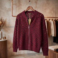 Lisa | Luftige und Moderne Damen Strick Strickjacke