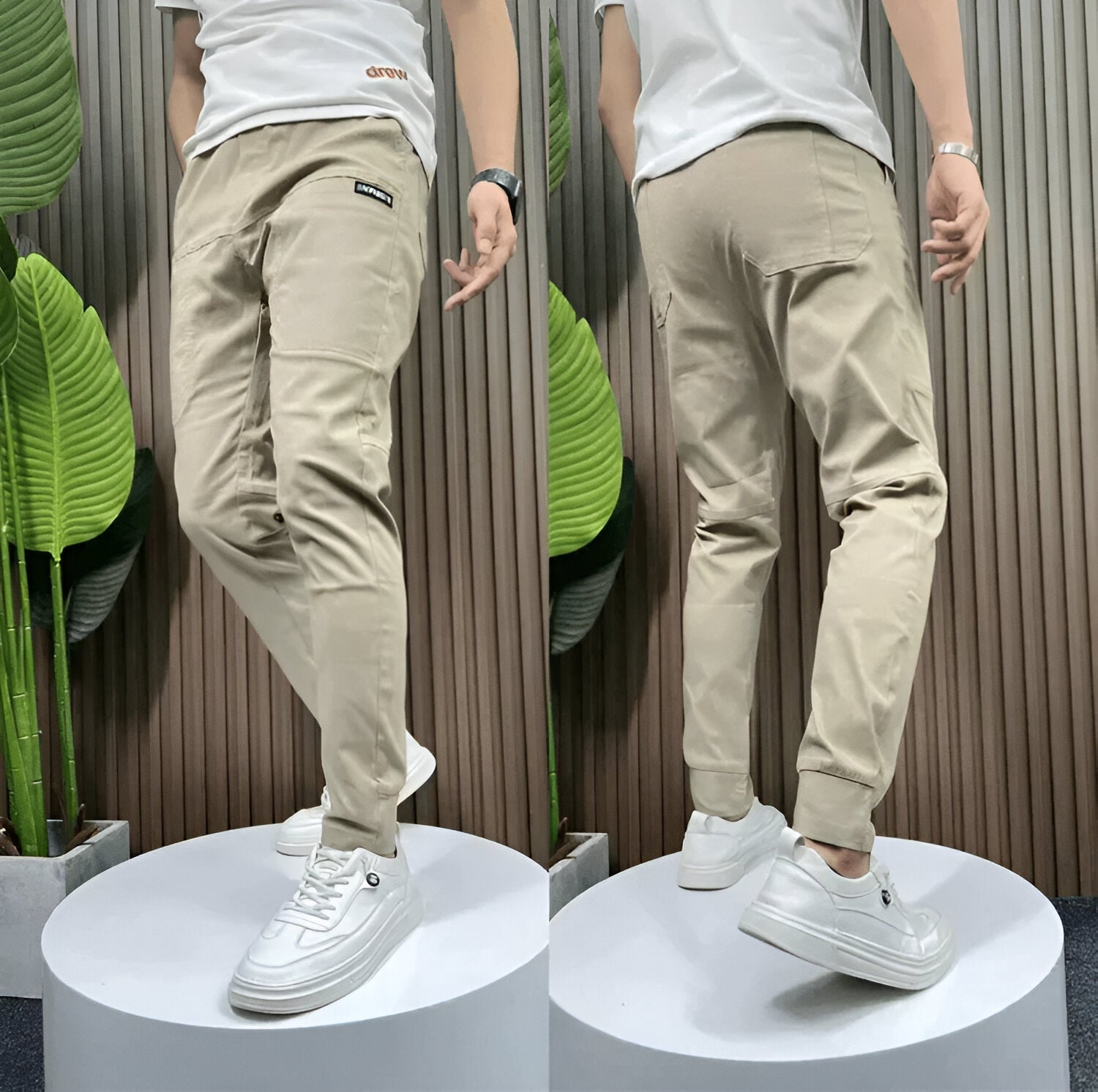 Lucas | Flexible und elegante Herren Stretch Cargohose