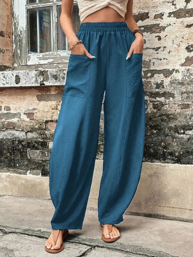 Johanna | Elegante und bequeme Weitbein Palazzohose