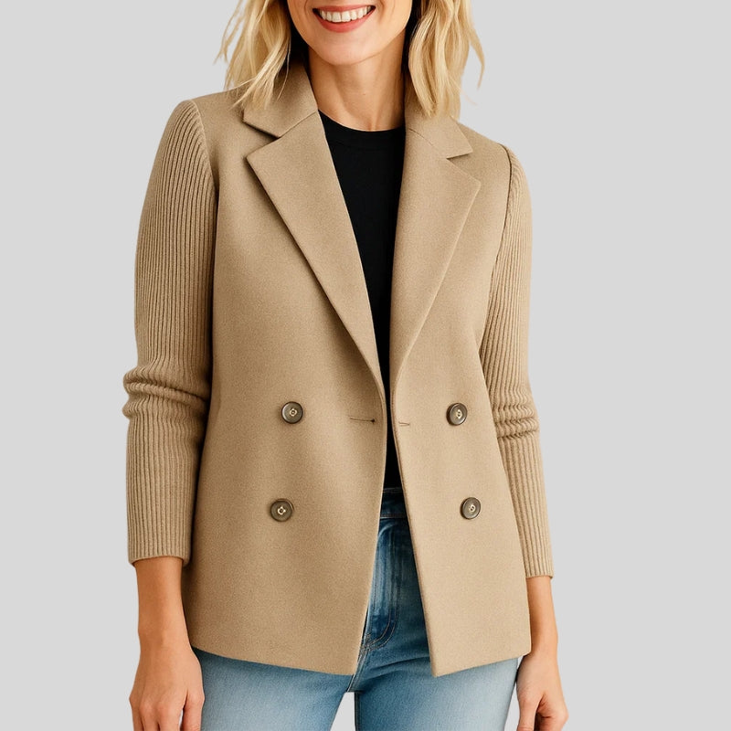 Alice | Bequemer und eleganter Strick Pulloverblazer