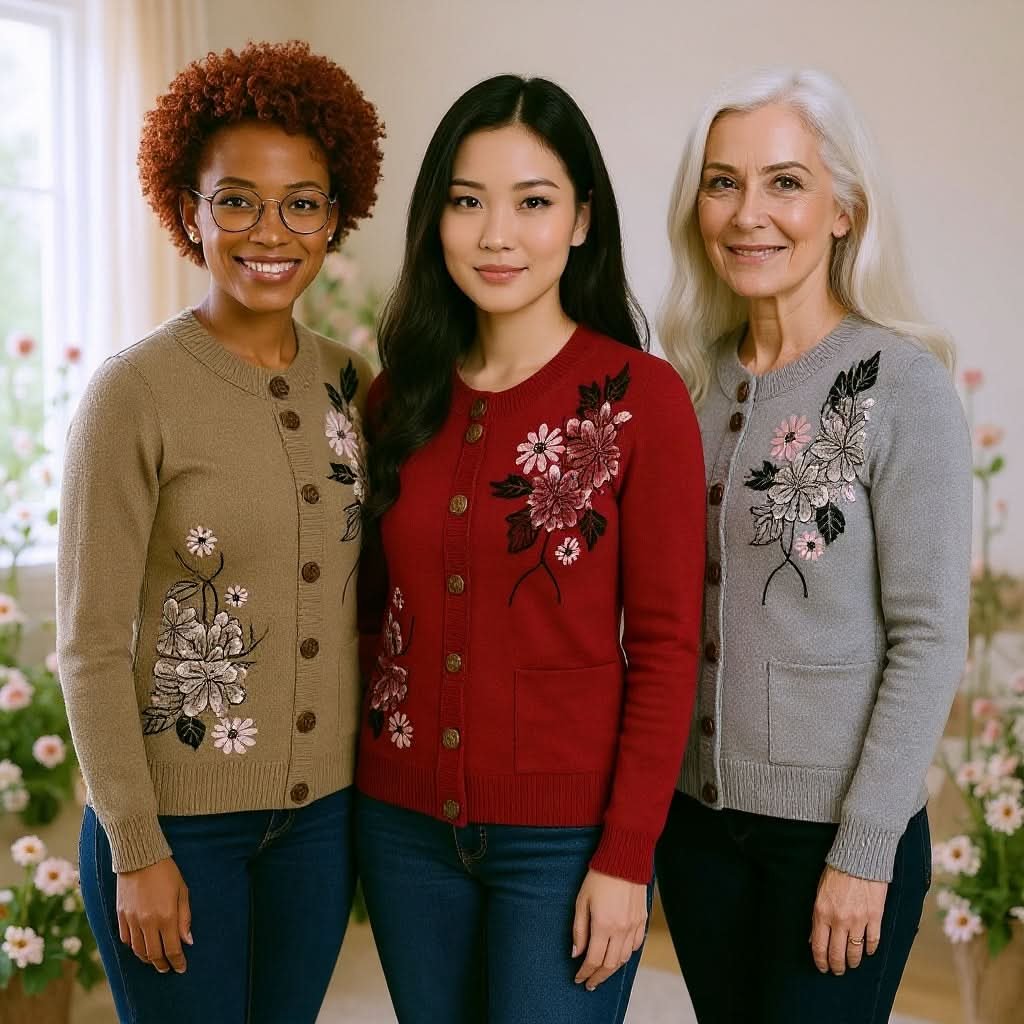 Luma | Alltagsstrickjacke – Zeitloser Komfort und Eleganz