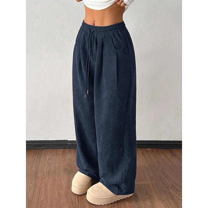Georgina | Wide-Leg Pants – Relaxed Style for Everyday Wear