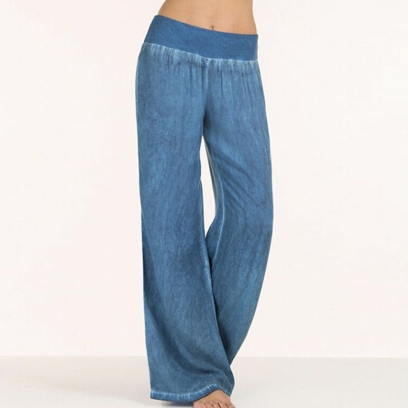 Alice | Bequeme und elegante Freizeit Weitbein Hose