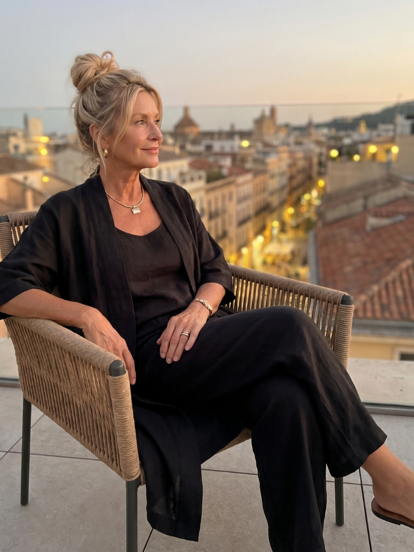 Yael | Three Piece Relaxed Pant Set – Leichter Komfort für Damen