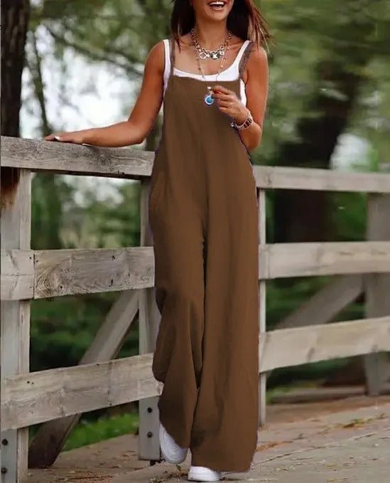 Elfriede | Damen Jumpsuit – Weit und Bequem für Jeden Anlass