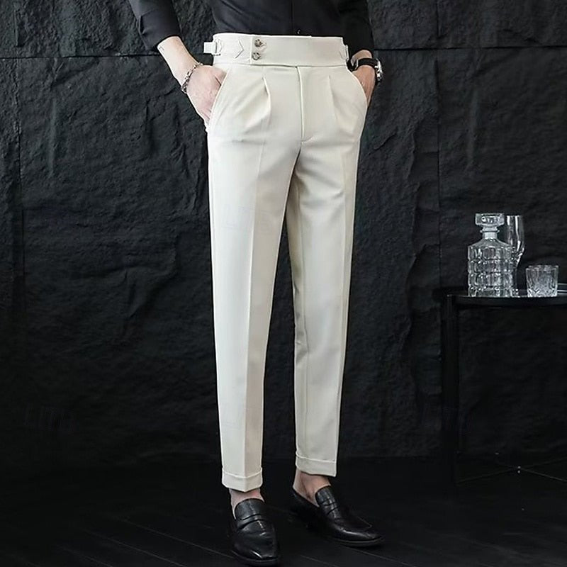 Quentin | Tailored Straight-Leg Trousers for Men