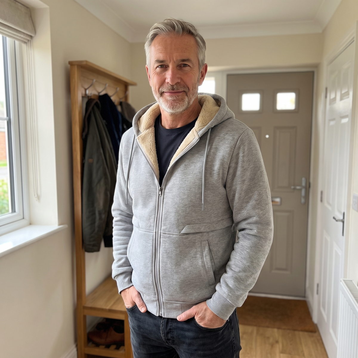 Teddy | Teddy Lined Zip Jacket – Warmer Style für Männer