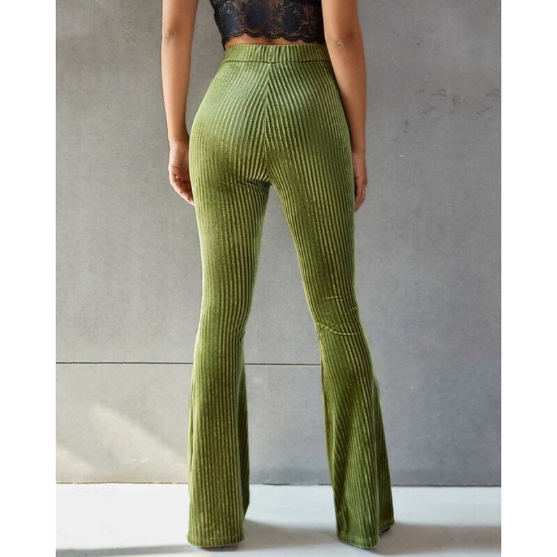 Soleil | High-Waist Flared Pants – Effortlessly Chic Style for Women