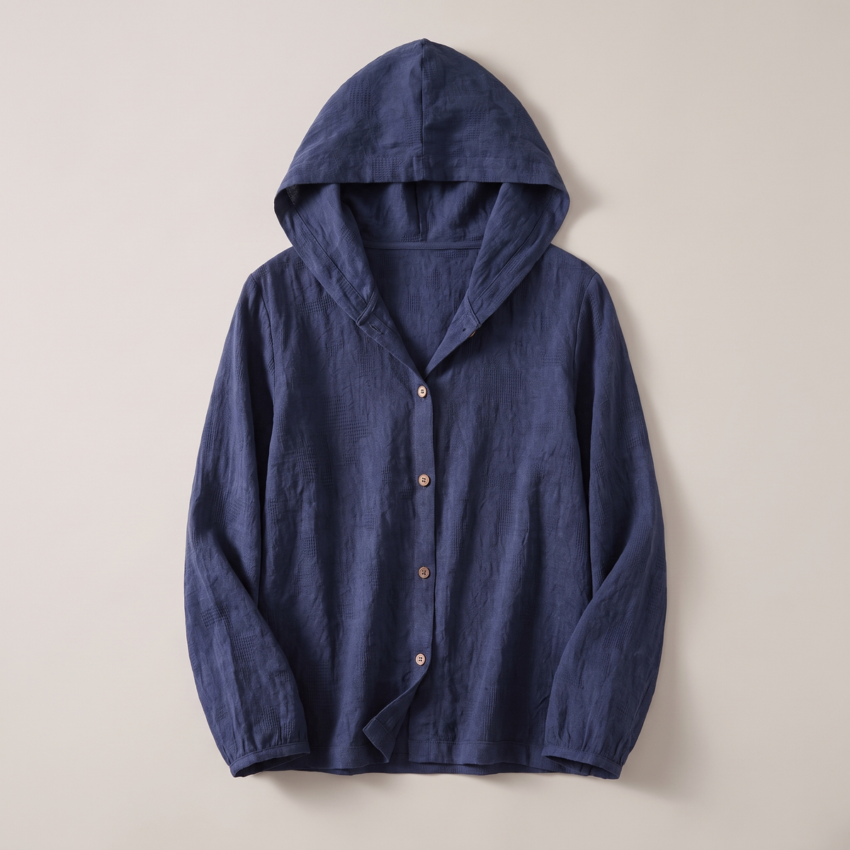 Miri | Linen Hoodie – Atmungsaktive, Bequeme Passform für Frauen