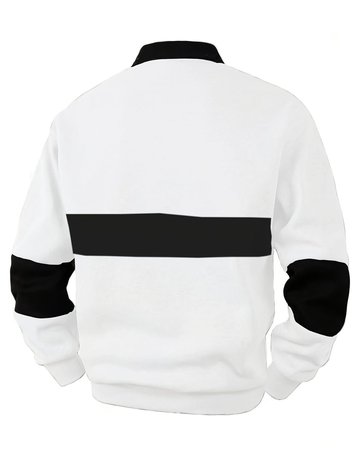 Grayson | Colour-Block Langarm Polo-Shirt
