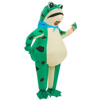 Martina | Lustiges und auffälliges Halloween Froschkostüm zum Aufblasen