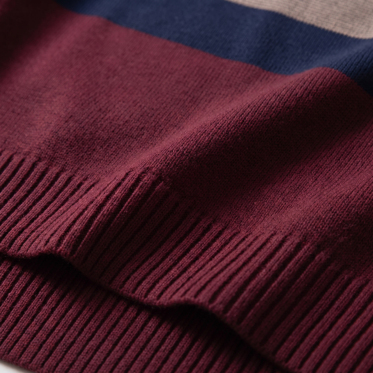 Lorven | Pullover – Midweight Strick mit Viertelreißverschluss