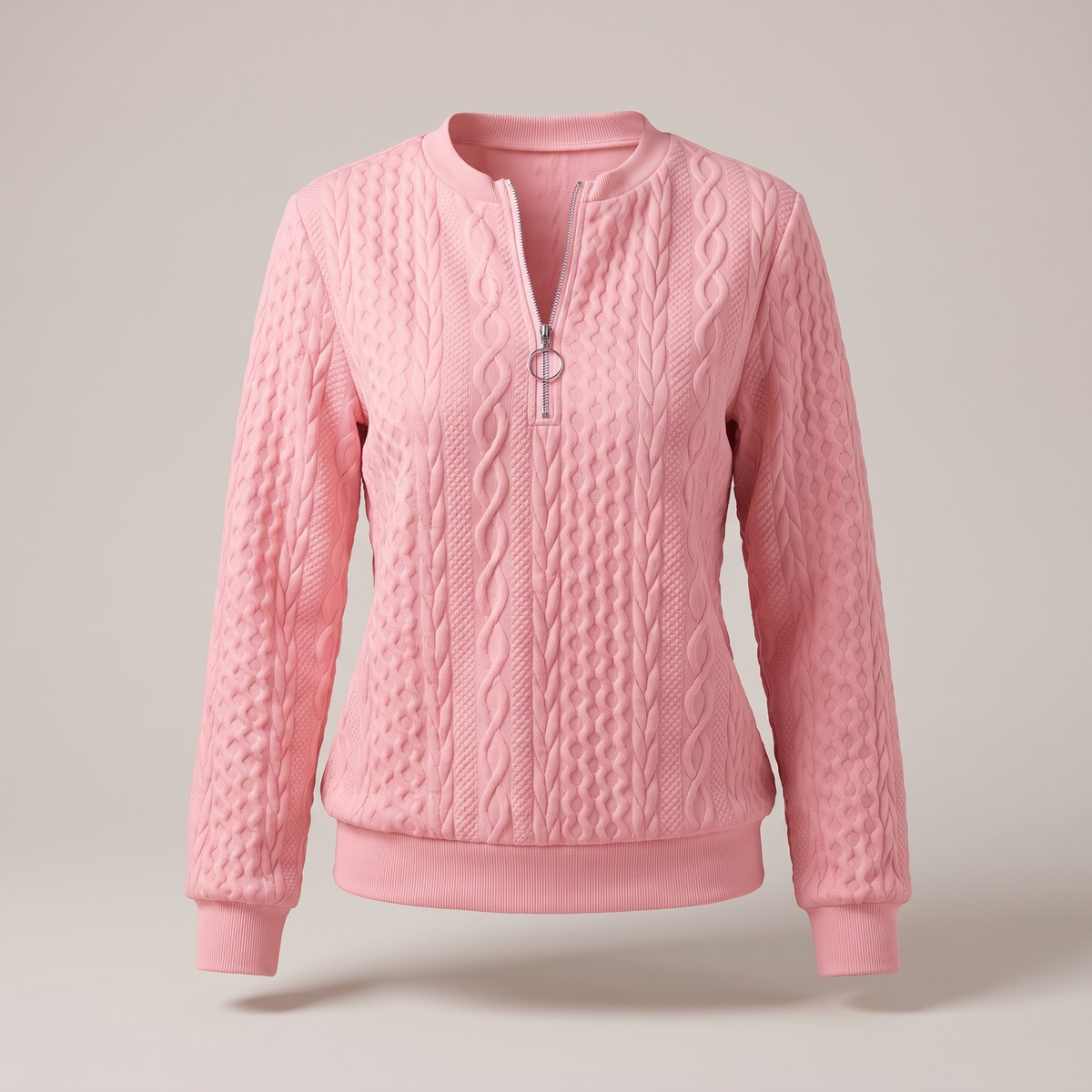 Amy | Zipper Sweater – Cozy and Stylish Design for Women