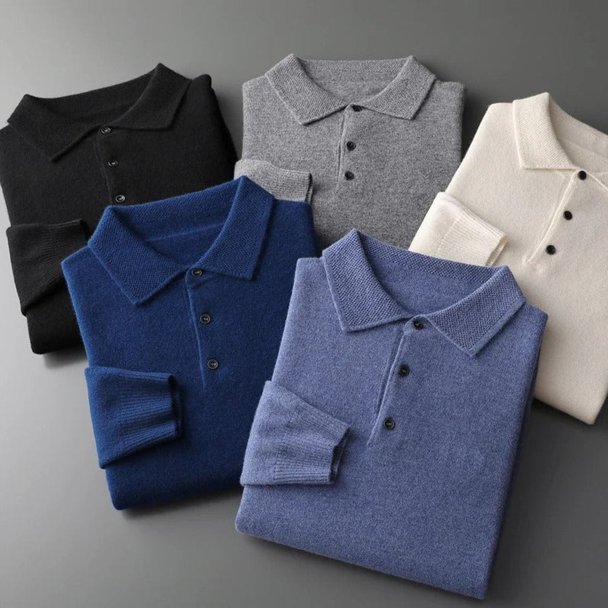 David | Eleganter und moderner Kaschmir Strickpullover