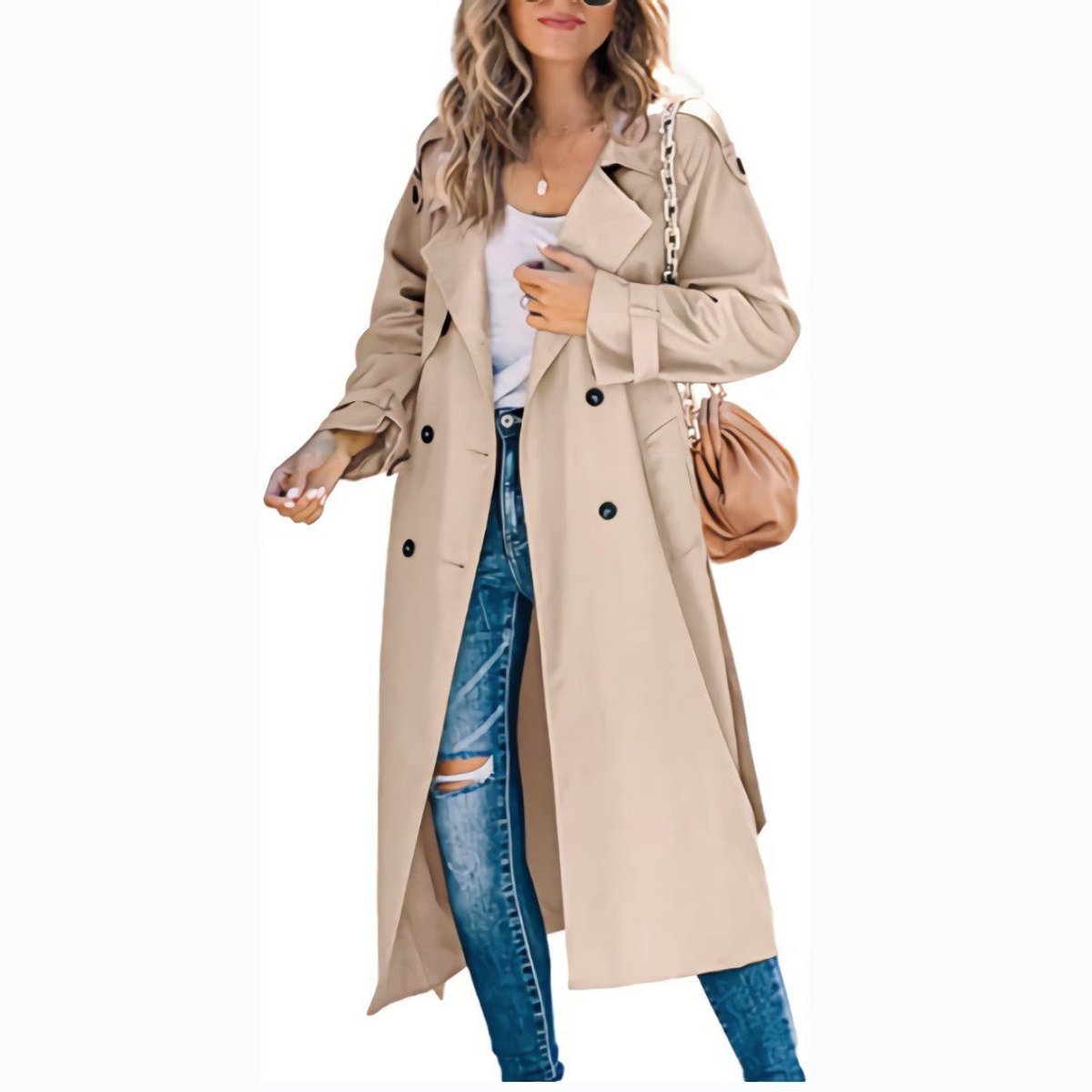 Doreen | Oversized und eleganter Damen Trenchcoat