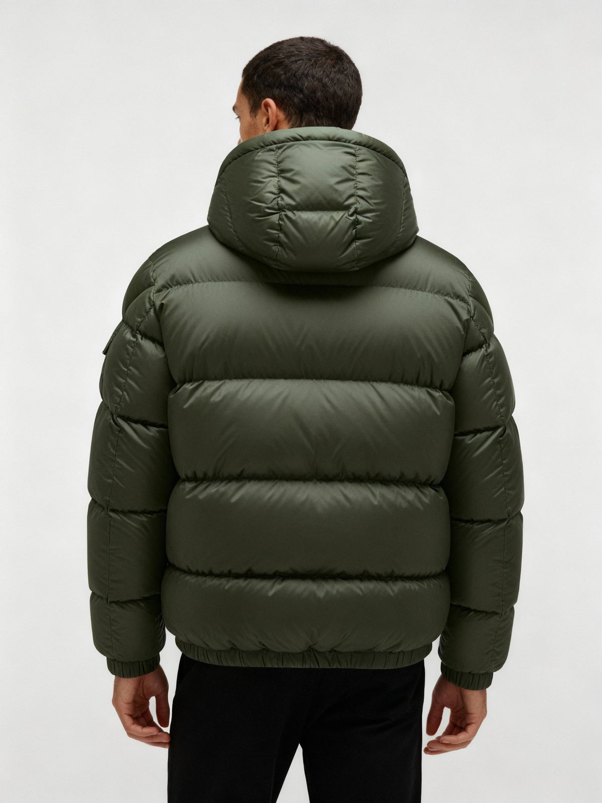 Drune | Pufferjacke für Herren – Warme Winterjacke mit Kapuze