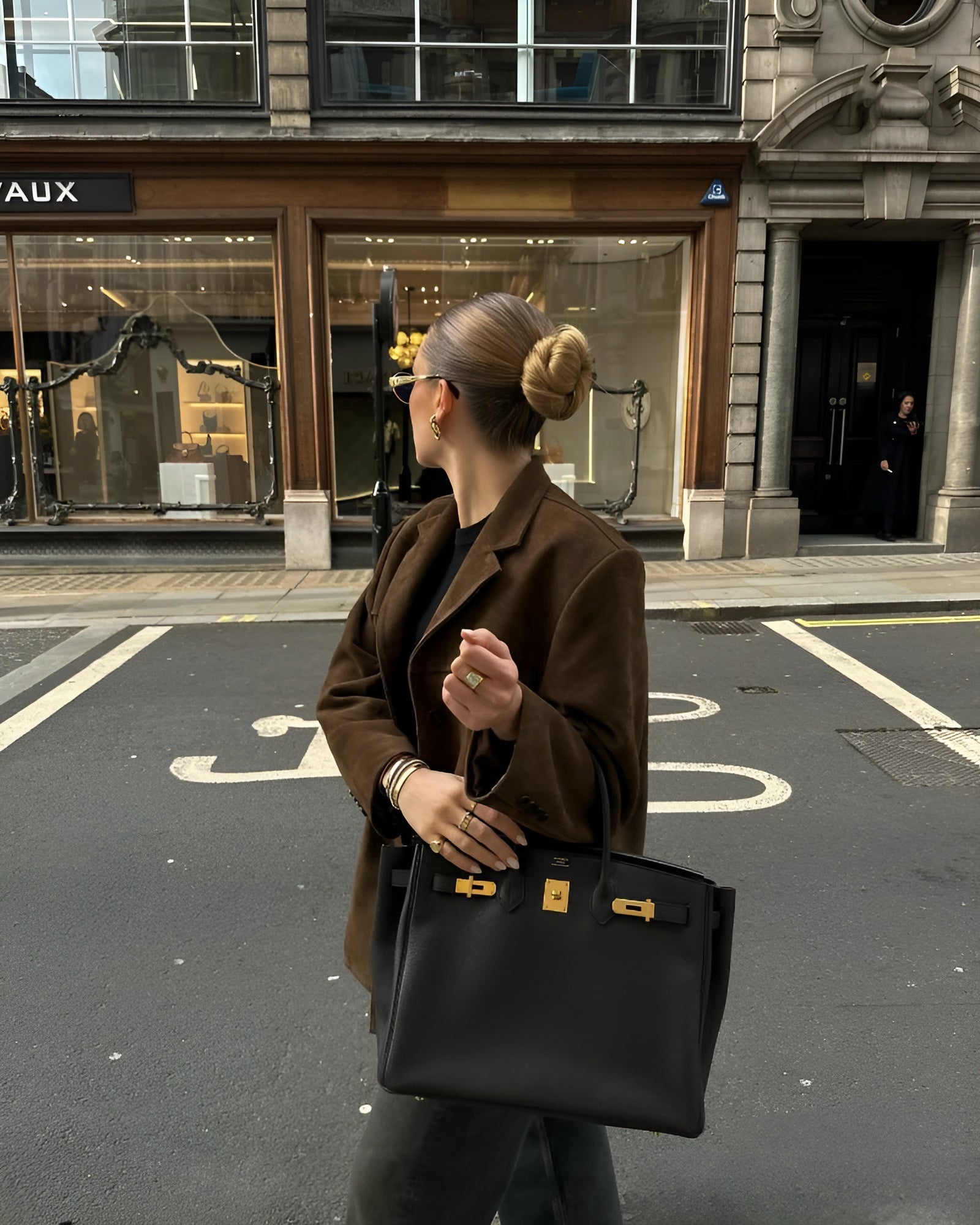 Doreen | Luxuriöser und Weiche Textur Wildleder Blazer