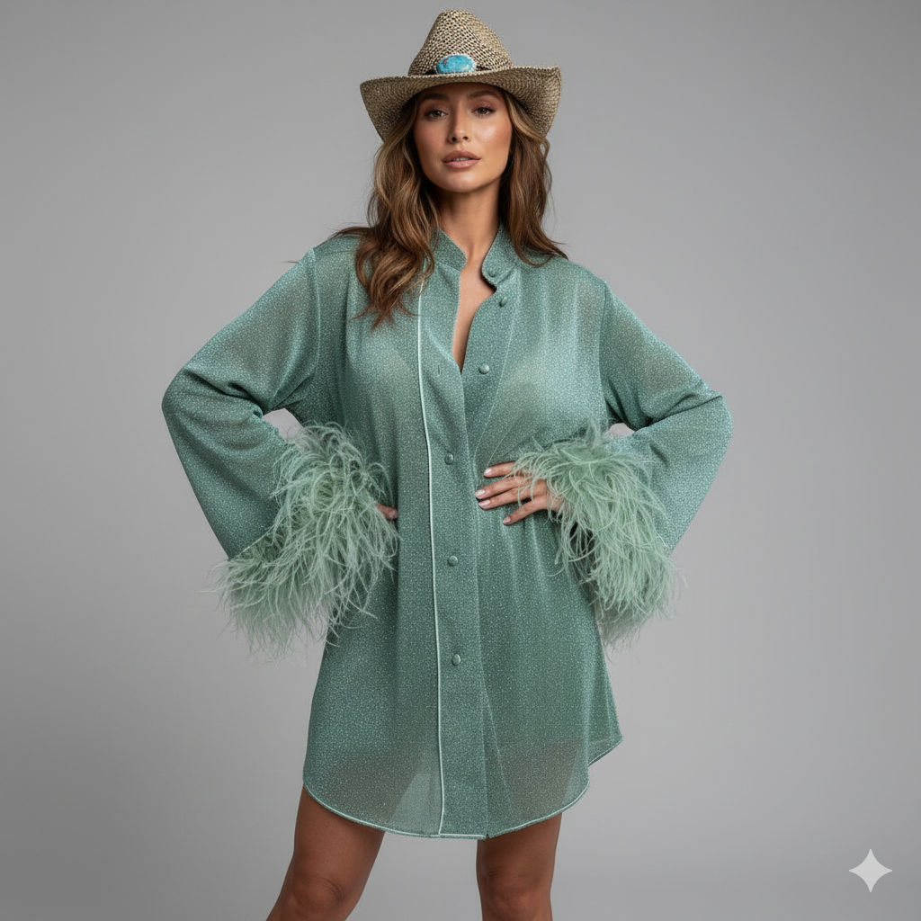 Johanna | Elegantes und bequemes Stehkragen Zweiteiler Set